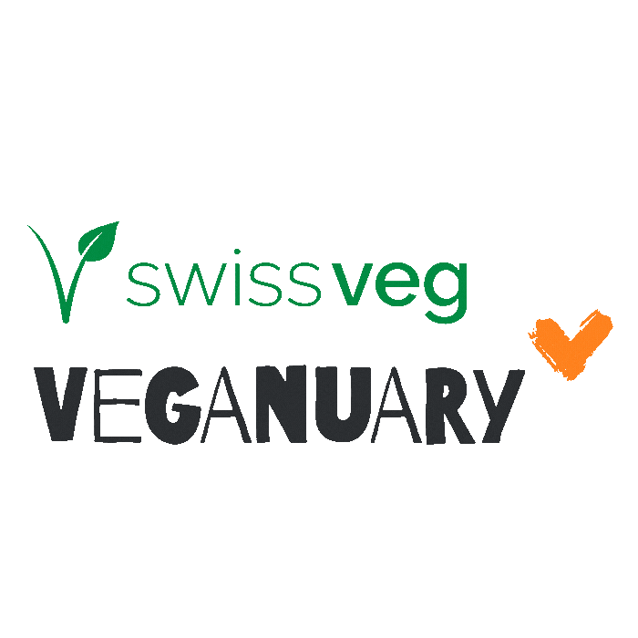 Go Vegan Sticker by Swissveg