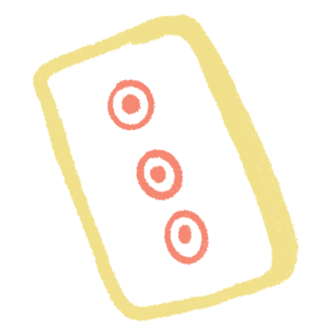 Mahjong Taryn Sticker by TarynNewton