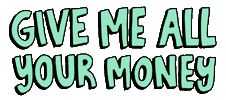 Money Stripper Sticker by exotic cancer