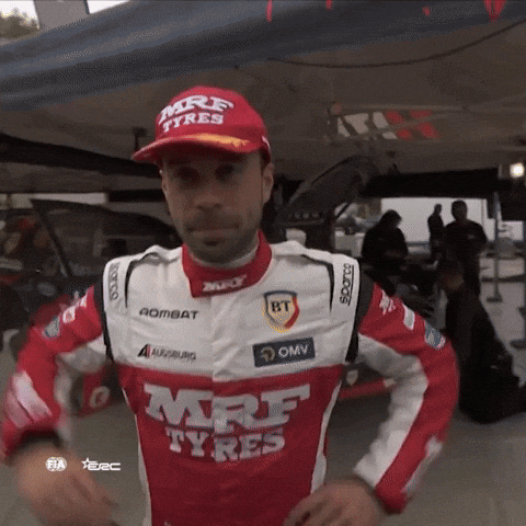 Mirror Mirror Check GIF by FIA European Rally Championship