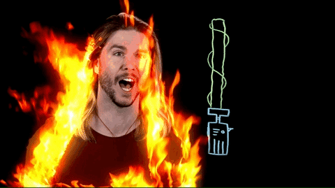 star wars fire GIF by Because Science