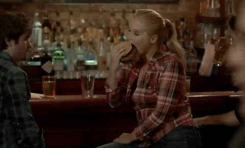 amy schumer eating GIF by CraveTV