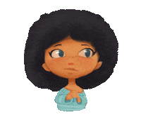 Bittyrina scared nervous anxious firsttime Sticker