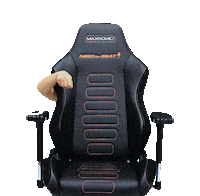 gaming chair contact us Sticker by MAXNOMIC