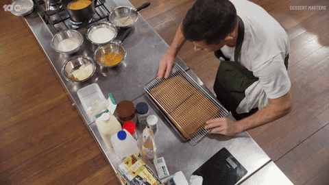 Cake Slip Up GIF by MasterChefAU