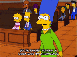 punish bart simpson GIF