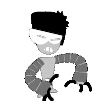 marbad13 robot curious marbad thining Sticker