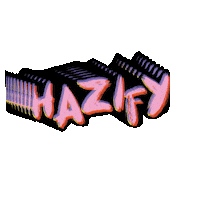 Hazify Sticker by ronpalmcity