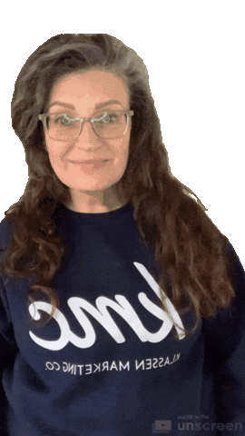 Happy Pointing Sticker by Lorri