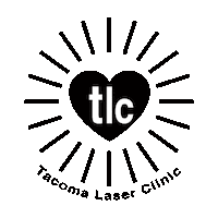 Heart Tlc Sticker by Tacoma Laser Clinic