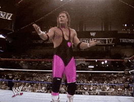 bret hart wrestling GIF by WWE