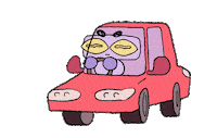 Car Swerve Sticker by tom geez