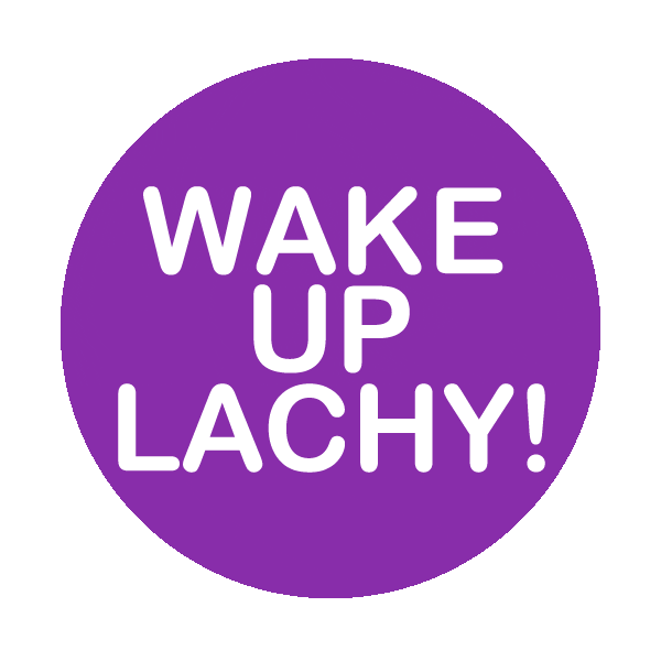 Wake Up Lachy Wiggle Sticker by The Wiggles