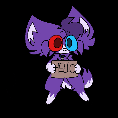 Ocelot_06 giphygifmaker giphygifmakermobile animation hello GIF