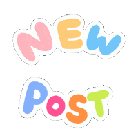New Post みてね Sticker by AOIRUKA