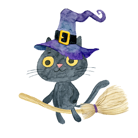 Happy Halloween Sticker by P13PaperProducts