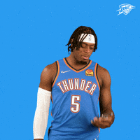 Oklahoma City Phone GIF by OKC Thunder