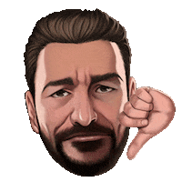 Poker Face Reaction Sticker by GGPoker