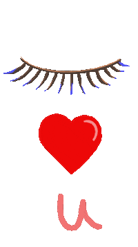 Blinking Valentines Day Sticker by EleMcKayArtist