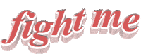 fight text Sticker