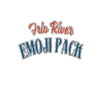 Floating Hill Country Sticker