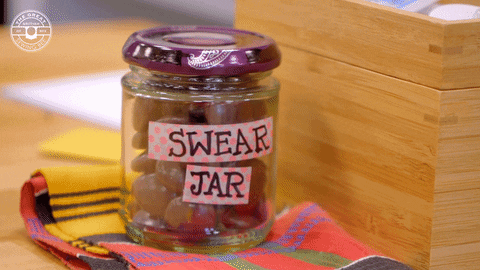 Jar Swear GIF by The Great British Sewing Bee