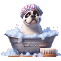 Wall-E Bulldog Sticker by Glamour by Reitsport SIBO