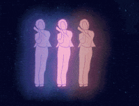 luaart dance music video disco groovy GIF