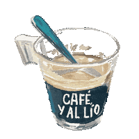 neusneve coffee monday cafe lunes Sticker