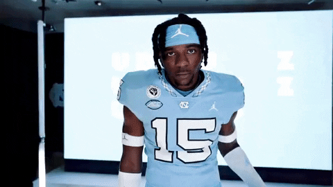 North Carolina Football GIF by UNC Tar Heels