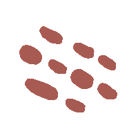 castleandcubby abstract play cubby castleandcubby Sticker