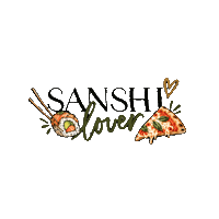 Sanshiibiza pizza sushi sanshi sanshirestaurant Sticker