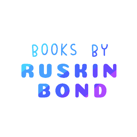 Ruskin Bond Sticker