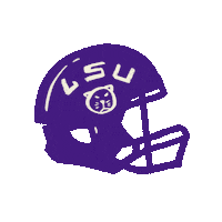 Lsu Tigers Sticker by Louisiana State University
