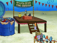 season 7 buried in time GIF by SpongeBob SquarePants