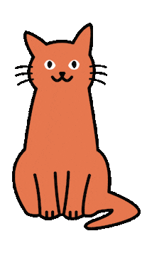 respekTiere cat cats animal sleepy Sticker