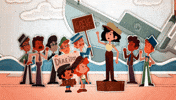 Animation Cartoon GIF by Mytikah - O Livro dos Heróis