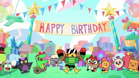 celebrate happy birthday GIF by LEGO