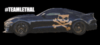 lethalperformance burnout mustang lethal goldmember GIF