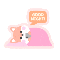 Good Night Love Sticker