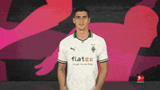 Borussia Monchengladbach Thinking GIF by Bundesliga