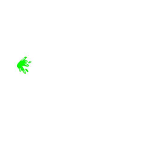 slime explode Sticker by Lawrence Becker