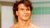 Patrick Swayze Smile GIF