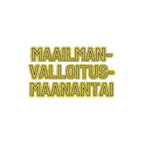 Sparkle Monday Sticker by kipatiivola