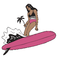 La Union Surfing Sticker by Wave Nomad La Union