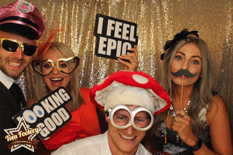 fun wedding GIF by Tom Foolery Photo Booth