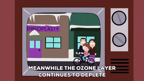 ozone layer news GIF by South Park 