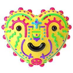 Happy I Love You Sticker by Gutless Wonder