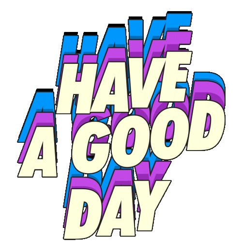 Happy Good Day Sticker