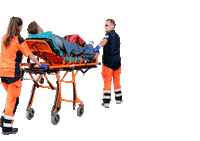 panambulans medical emergency ambulance paramedic Sticker